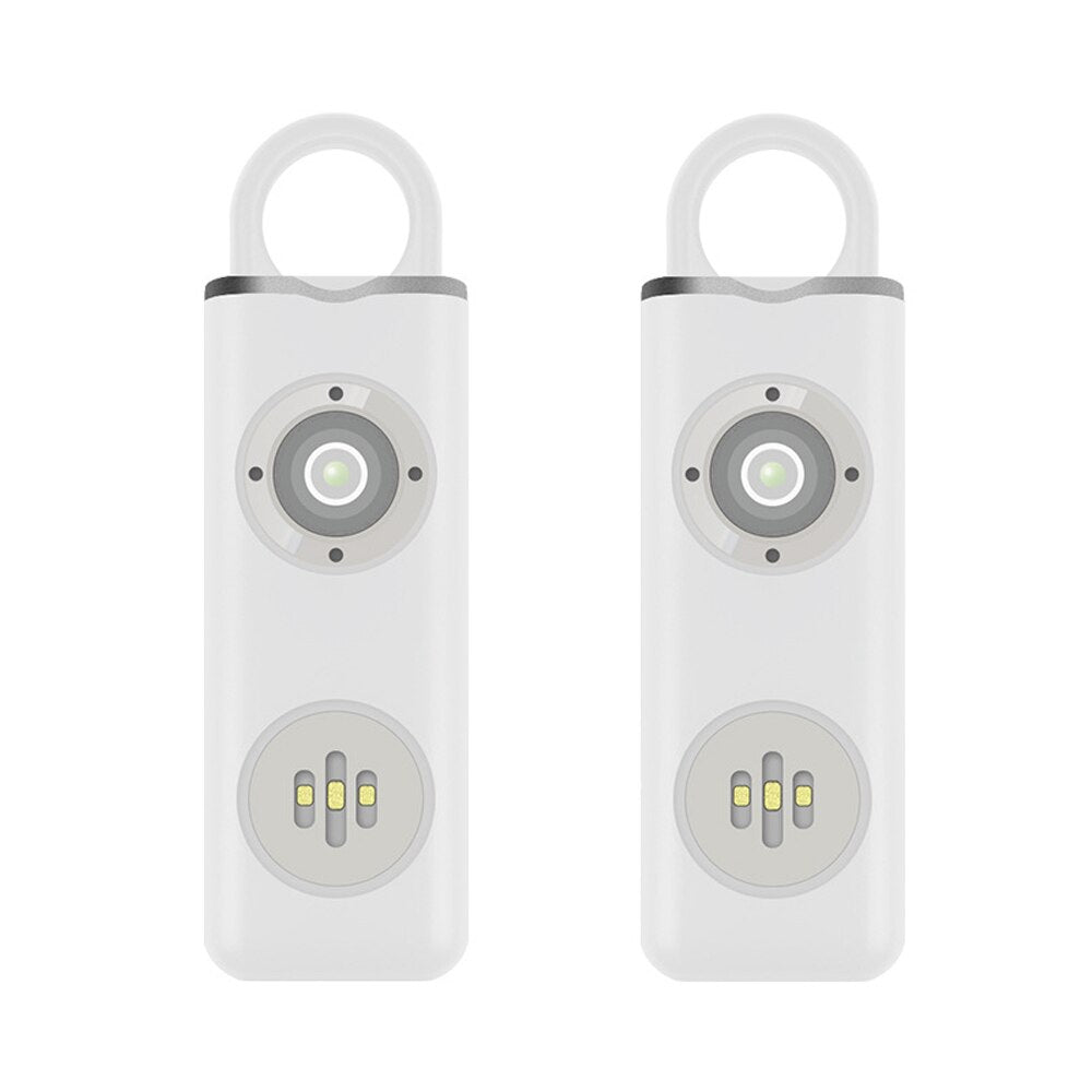 MARCUS, Alarme portable rechargeable, 130dB avec led blanche stroboscopique,