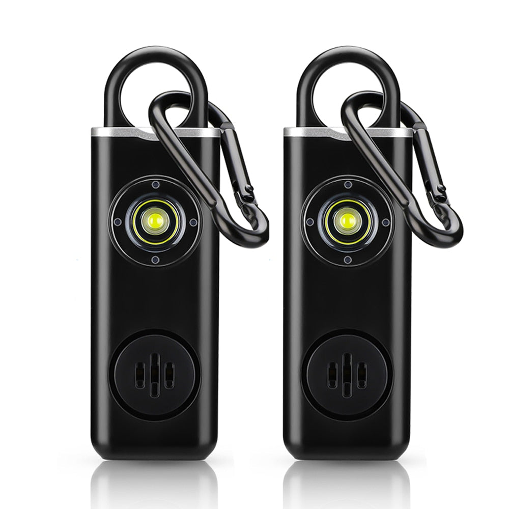 MARCUS, Alarme portable rechargeable, 130dB avec led blanche stroboscopique,