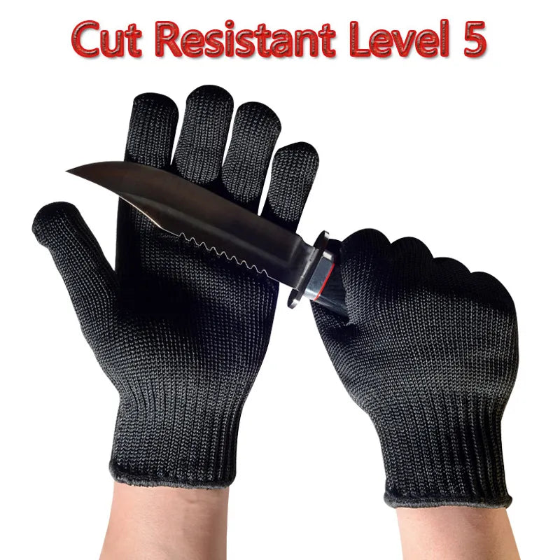 Gants anti-coupure de niveau 5. Protégez vos mains !