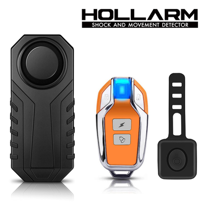 HOLLARM Alarme pour 2 roues à télécommande