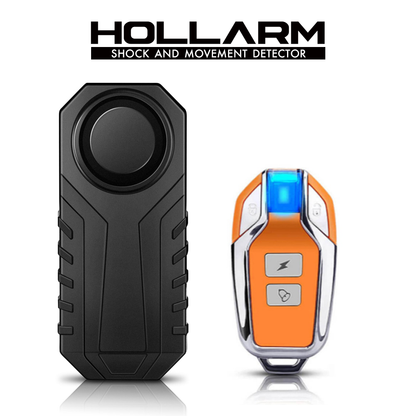 HOLLARM Alarme pour 2 roues à télécommande