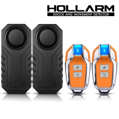 HOLLARM Alarme pour 2 roues à télécommande