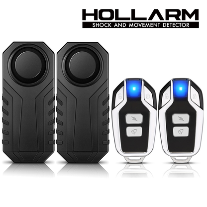 HOLLARM Alarme pour 2 roues à télécommande