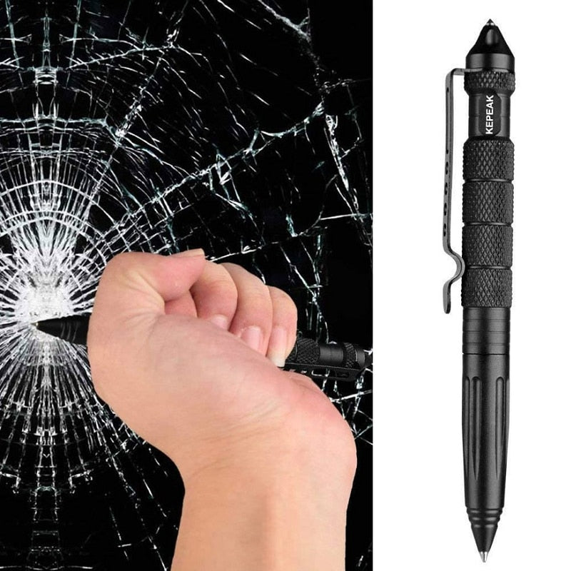 Stylo Multi-fonctionnel Anti-dérapant  TACTICAL, votre allié ultime pour la défense personnelle
