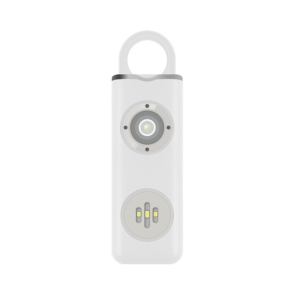 MARCUS, Alarme portable rechargeable, 130dB avec led blanche stroboscopique,