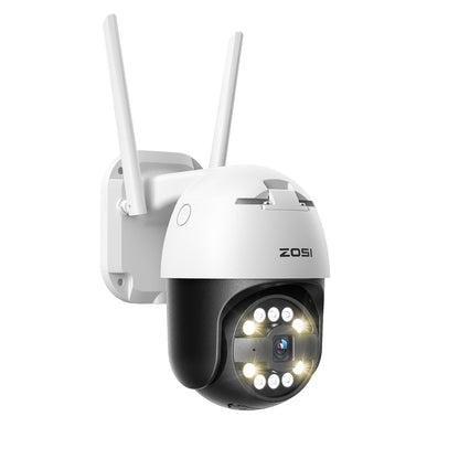 Caméra de Surveillance Sans Fil Haute Définition ZOSI C296 5MP PTZ - Détection humaine et suivi
