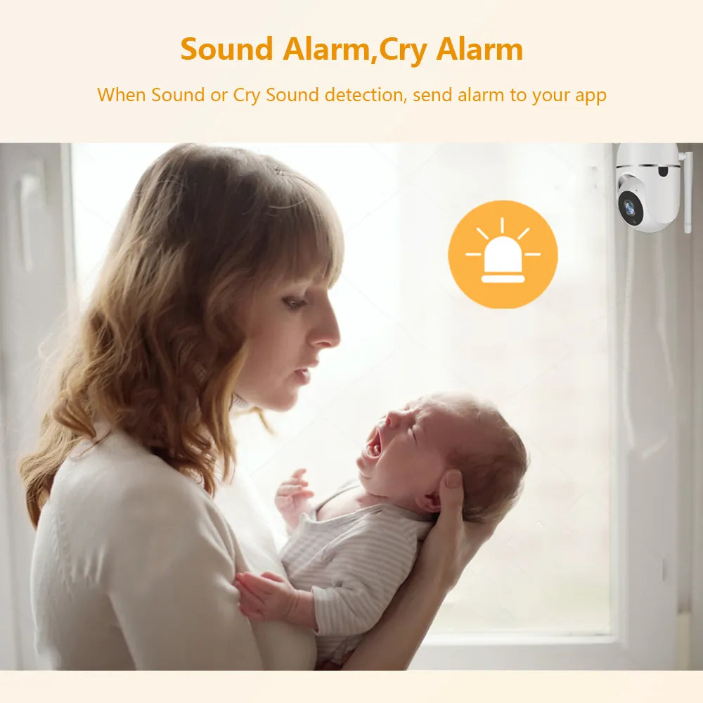 Soyez rassurés, bébé est sous votre surveillance ! Camera de surveillance bébé sans fil haute définition.