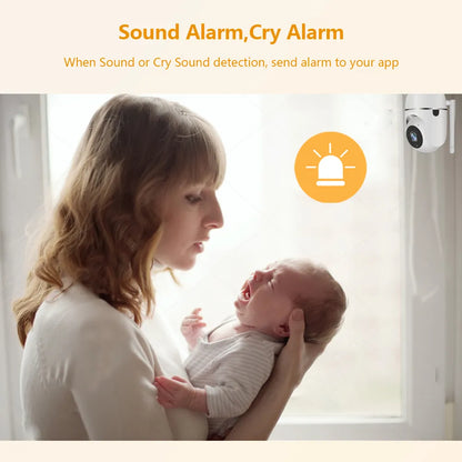 Soyez rassurés, bébé est sous votre surveillance ! Camera de surveillance bébé sans fil haute définition.