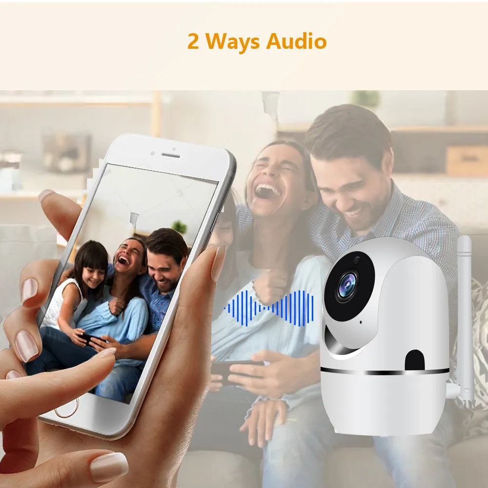 Soyez rassurés, bébé est sous votre surveillance ! Camera de surveillance bébé sans fil haute définition.