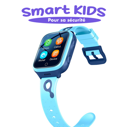 SMART KIDS, Montre intelligente pour enfants, SOS, appel vidéo, téléphone, balise GPS