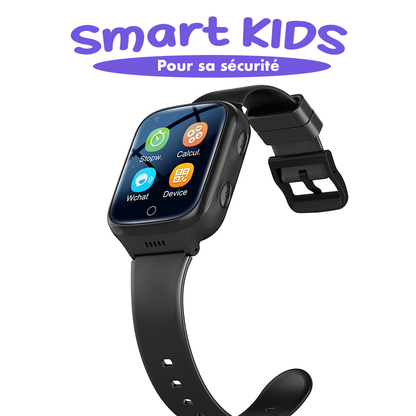 SMART KIDS, Montre intelligente pour enfants, SOS, appel vidéo, téléphone, balise GPS