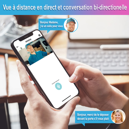 Caméra de Surveillance Sans Fil Haute Définition ZOSI C296 5MP PTZ - Détection humaine et suivi